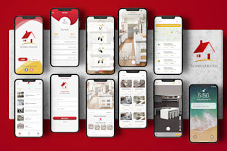 develop roofing app, interior decor app, notary app, solar app, mortgage app,