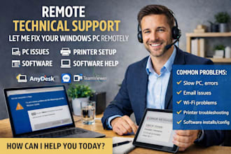 provide IT helpdesk support for software, setup, and troubleshooting