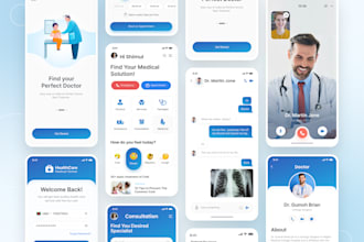 develop  telemedicine app, medical app, hospital app, medication app, clinic app