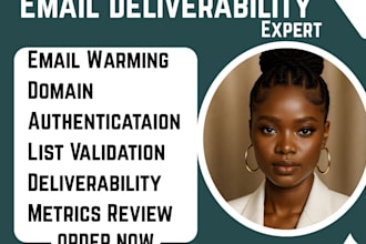send warmup emails and set the domain up to increase inbox rate deliverability