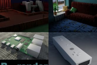 create gameready 3d models
