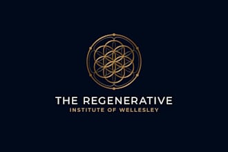 design mystical spiritual sacred geometry logo