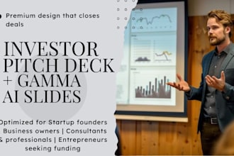create an ai powered investor pitch deck and gamma presentation