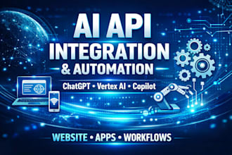integrate ai API into your website or app for smart automation