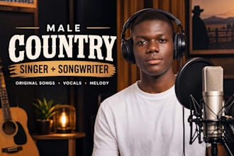 sing and write an original country song for you