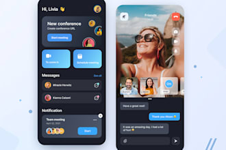 develop wechat app, meeting app, conference app, voice chat app, video chat app