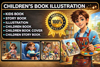 be your story book writer kid moral book captivating story writing