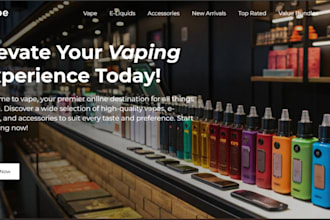 build a professional cbd website cannabis vape store marijuana website