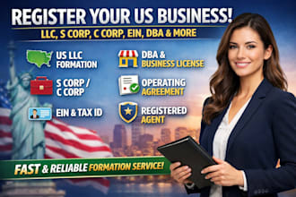 register wyoming llc s corp c corp ein dba business license ein registration