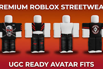 design custom classic roblox clothing roblox avatar gfx ugc as a roblox artist