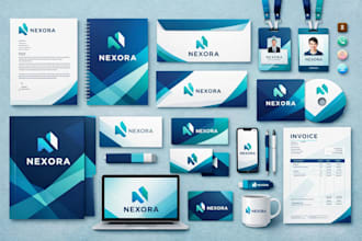 design professional invoice template in word, excel and PDF