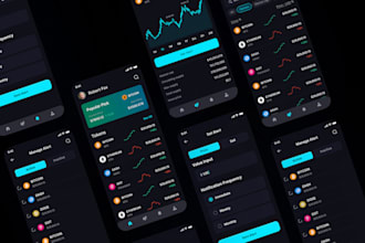 develop token app, coin listing, smart contract, blockchian app, crypto app