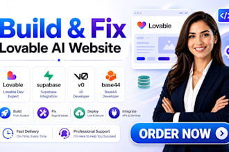 build, fix lovable ai website lovable dev lovable supabase v0 claude integration