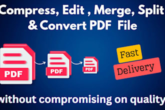 compress, merge, split, and convert your PDF file