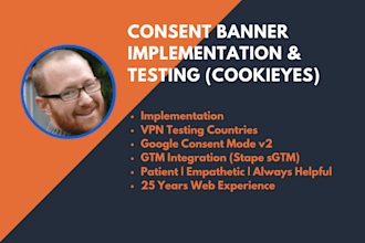 implement consent management platform using cookieyes