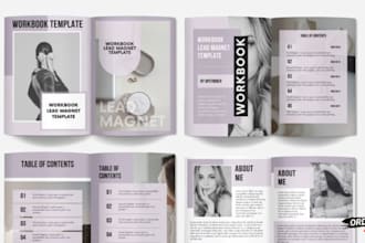 editable canva ebook template guide fitness selfhelp yoga ebook canva workbook