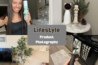 take realistic natural photos of your product in my home