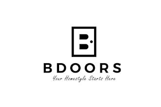 create a modern logo for door and window business