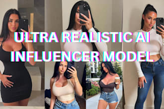 create realistic ai influencer model for brands instagram fanvue lora comfyui