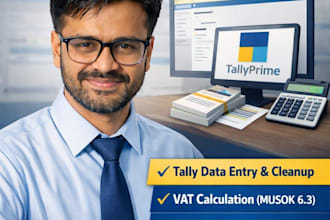 be your tally prime expert for accounting and vat services