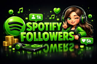increase spotify real followers