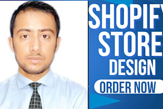 design shopify electronics store with dropshipping