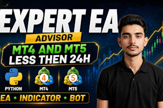 develop your mt4 mt5 expert advisor eas and indicator