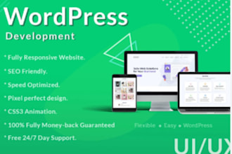 create a wordpress website