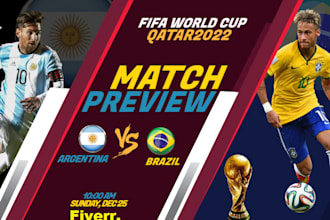 design eye catchy sports thumbnails for youtube