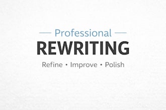 rewrite and improve your existing blog content