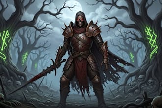fantasy horror and fantasy horror character