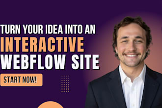 build a SEO friendly and responsive webflow website