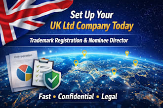 do UK ltd company trademark registration UK nominee director