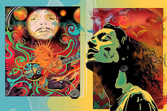 create custom poster artwork for your band or concert