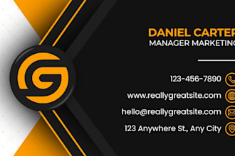 create minimalist and luxury business card design
