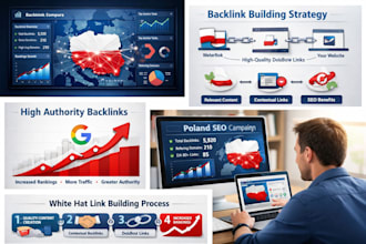 build high quality poland backlinks, polish SEO dofollow authority links
