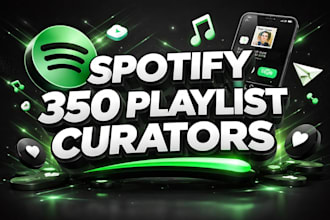submit your music to spotify 350 playlist curators
