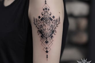 draw tattoo based on your request