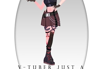 convert you vrm or fbx model to a pmx model for mmd