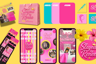 design a vibrant brand book with brand identity guidelines