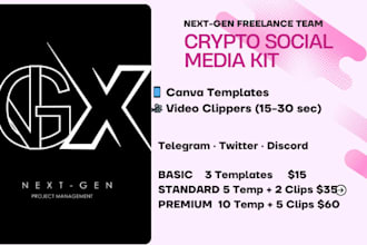 design social templates and be your video clipper