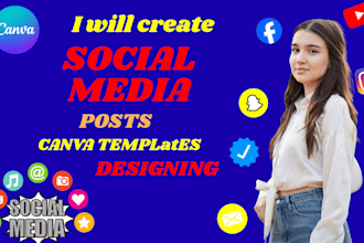 design editable canva social media posts and canva templates