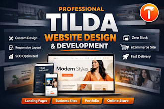 create you any website on tilda