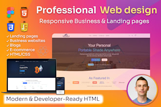 create professional website layouts for your business