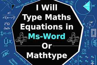 be your expert for math typing, graphing, and equation formatting