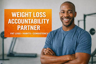 be your weight loss accountability partner and coach