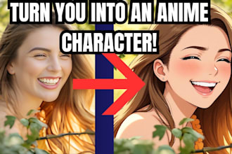 turn you into an anime character