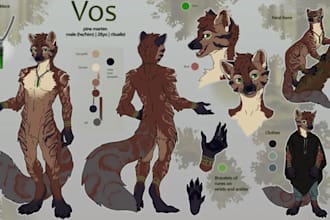furry reference sheet furry ref sheet anthro ref sheet commission ref sheet oc