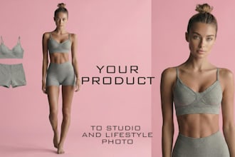 create photorealistic ai fashion product photos with models