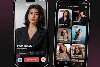 develop dating app, social chat app, tinder clone app